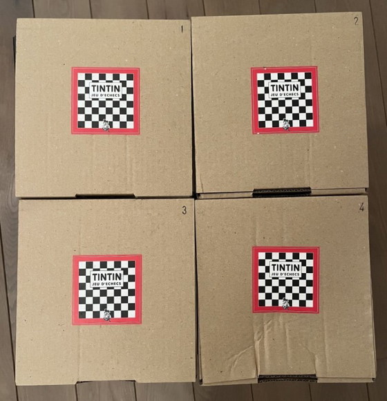 Image 1 of Rare Jeu d’échecs Tintin Pixi – N°20 / 1000 – Pièce de Tête
