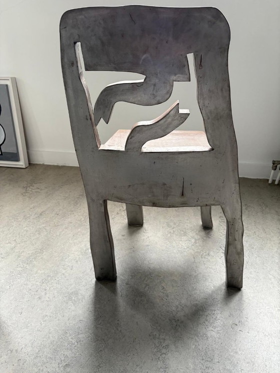 Image 1 of Klaas Gubbels Stoel object staal
