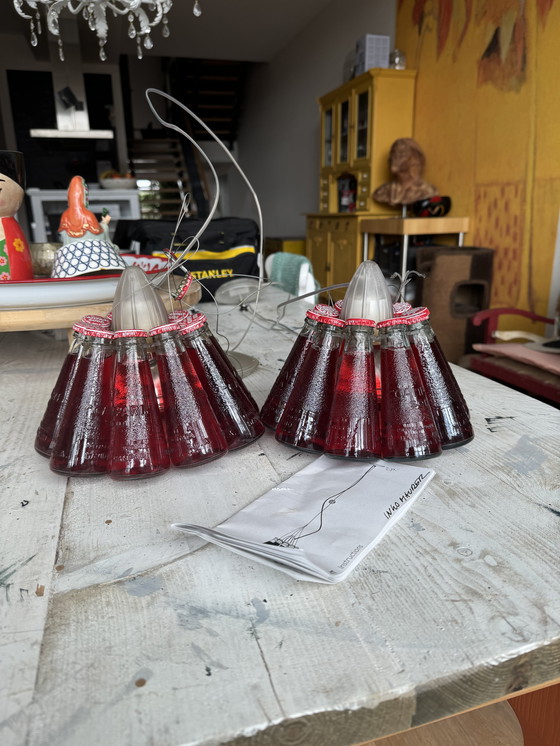 Image 1 of 2x Ingo Maurer Campari Light Hanglamp