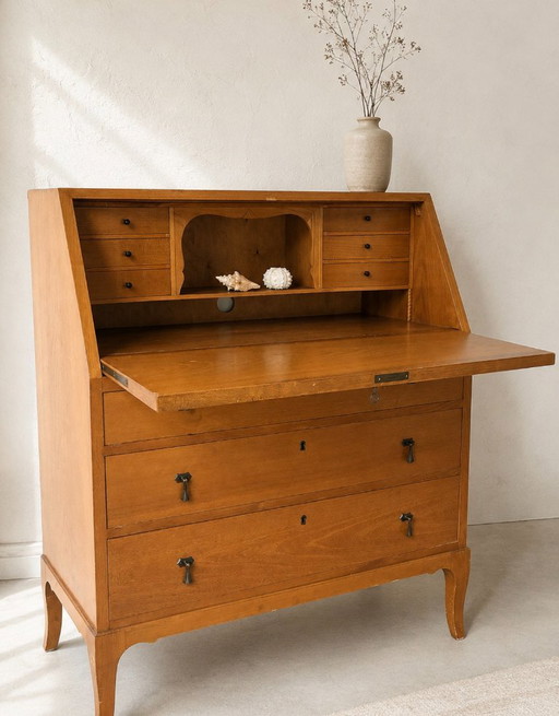 Secretary Petterson & Nilson Stockholm Aktiebolaget 50/60 – opbergkast, Wood