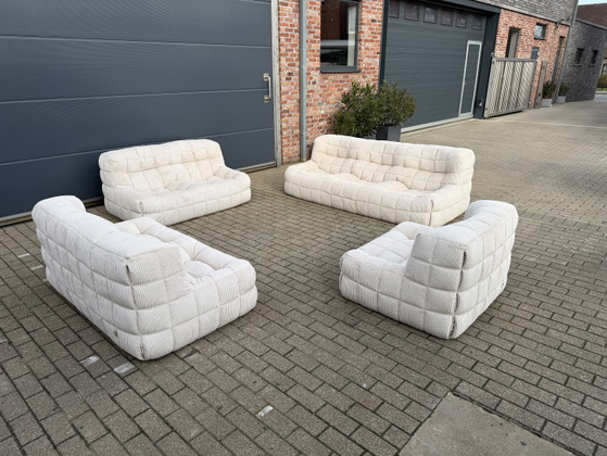 Image 1 of Ligne Roset Kashima 3z, 2x2z, 1z in Beige Corduroy 10/10