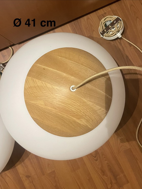 Image 1 of 3 lampade a sospensione BOLIA Acorn da 21, 32 e 41 cm - Nuove!