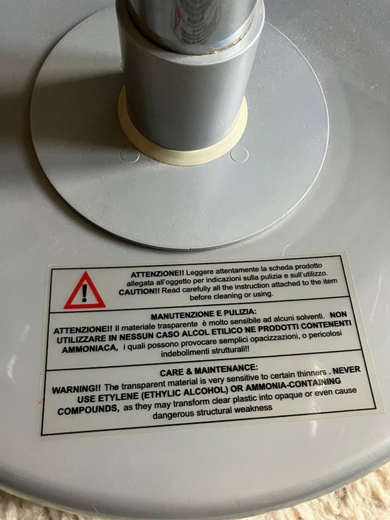 Image 1 of Mambo Stool Lucite Clear Bubble Seat by Delight, Italy