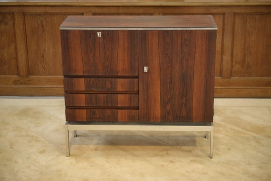 Image 1 of Buffet bar design en palissandre 1970's