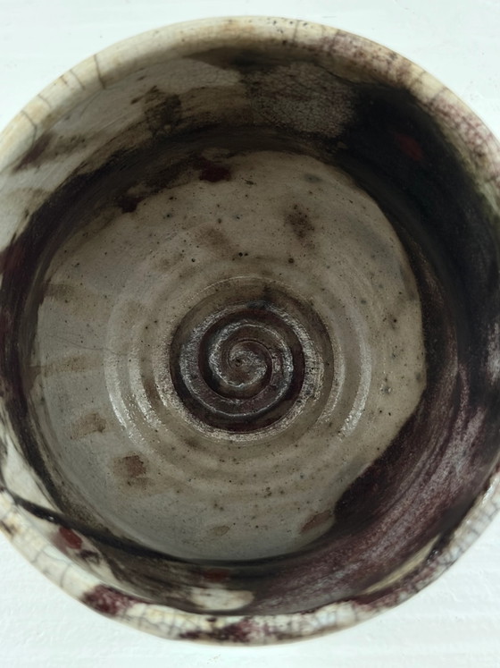 Ciotola giapponese vintage fatta a mano, Ciotole, Ceramica, Marrone (foto 4 di 6)