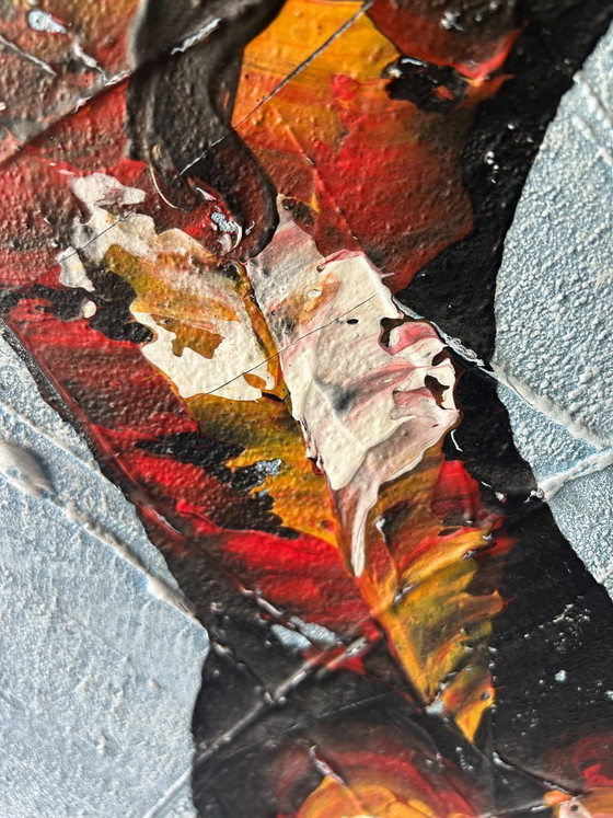 Image 1 of Peinture japonaise vintage années 60/70