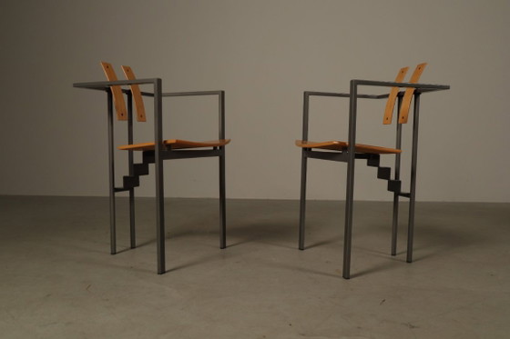 Image 1 of Set of six Trix chairs by Karl-Friedrich Förster for KFF, Germany, 1980s