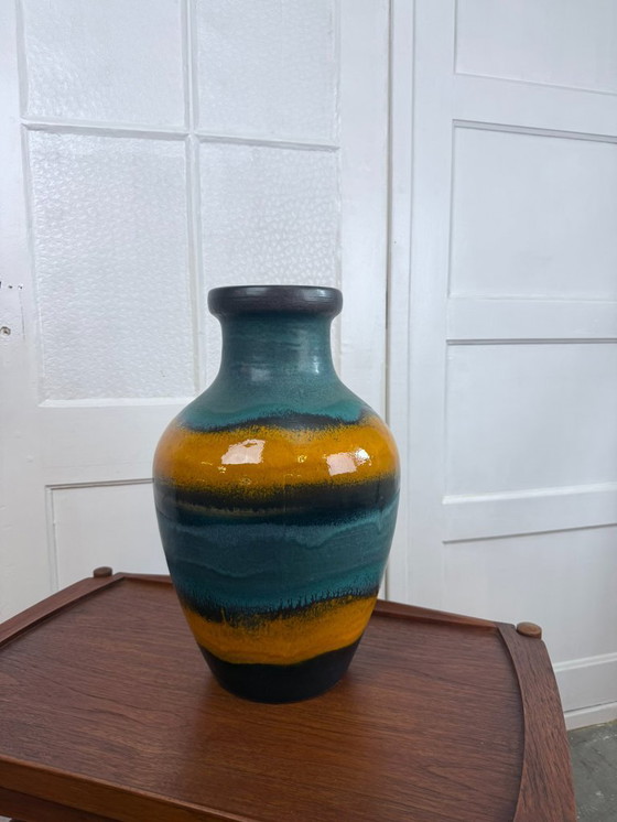 Image 1 of Carstens West Germany 471-45 – XL Fat Lava vaas – 46 cm