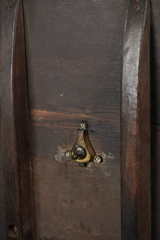 Image 1 of Table d'appoint/table basse anglaise ancienne en chêne, datant de la fin du XVIIIe siècle