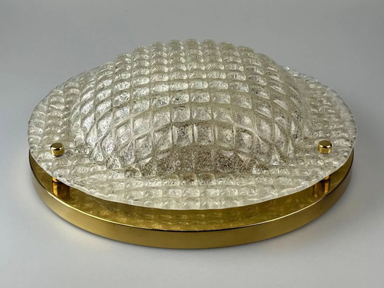 Image 1 of Lampada da soffitto Plafoniere anni '60 e '70 di Fischer Leuchten Germania Space Age