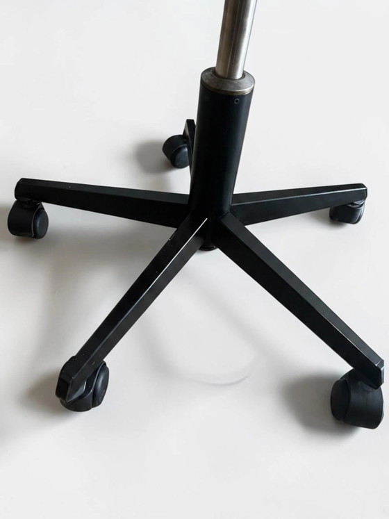 Vintage gevormde multiplex Draaistoel | Minimalistische Studio Stoel | Mid Century Modern Kantoor | Design (photo 7 of 11)
