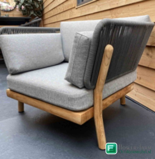 Loungechair Traditional Teak MARCELLA