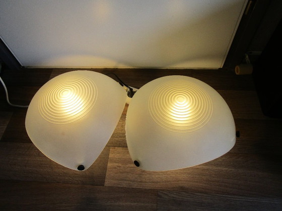 Image 1 of Applique vintage in vetro e metallo di Ernesto Gismondi.