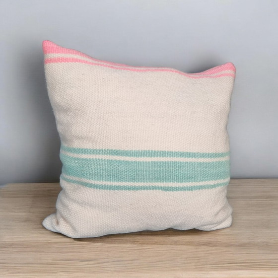 Image 1 of Set di pouf vintage, set di cuscini per seduta berberi