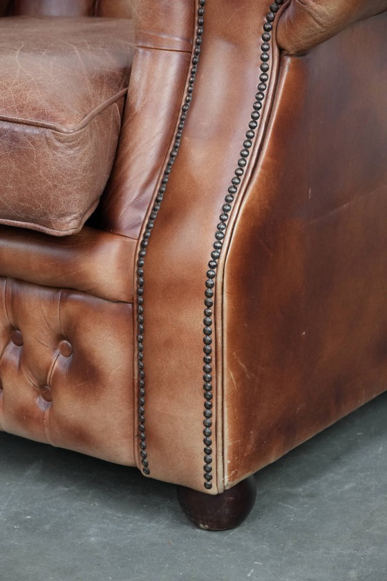Image 1 of English-style Chesterfield armchair