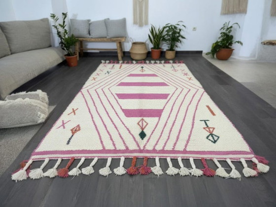 Image 1 of Tapis Beni Ouarain en authentieke laine 250cmx150cm