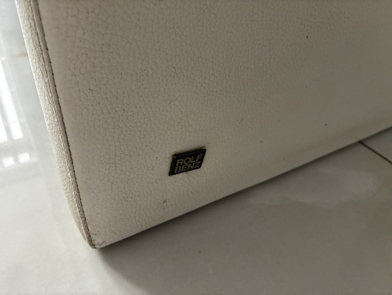 Rolf Benz Eetkamer Bank 620 – Bankjes, Leather, Metal (photo 7 of 7)