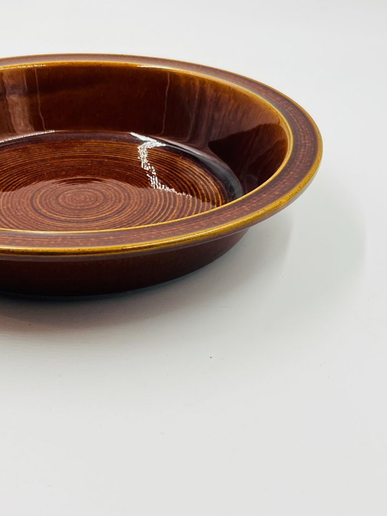Image 1 of Grand Plat Rond Deco Hälsingborg Ringar K.J. Svensson 70s