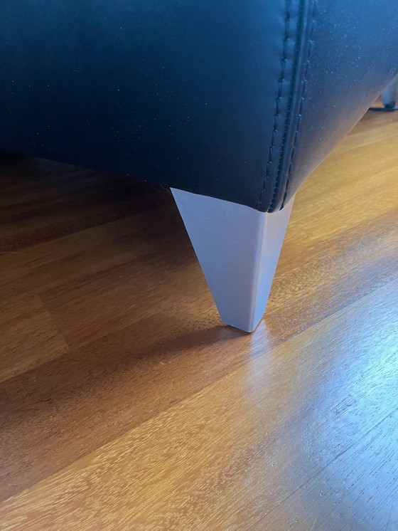 Image 1 of Poltrona Antonio Ricci in pelle nera