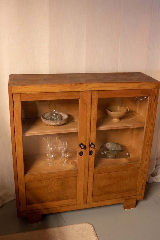Image 1 of Vintage display cabinet / bookcase