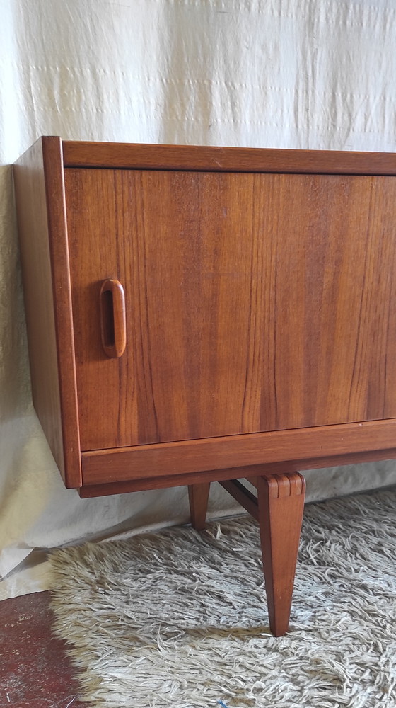 Image 1 of Dressoir van teakhout in Scandinavische stijl - Arnø meubels - jaren 1950/60