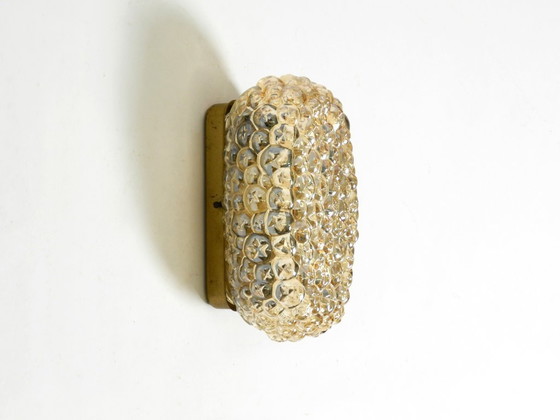 Image 1 of Beautiful original Mid Century Modern glass bubble wall lamp