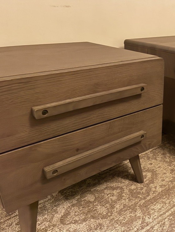2 Tables de nuit comme neuves, prix neuf € 390,- par pièce – Swiss Sense, Wood (photo 2 of 6)