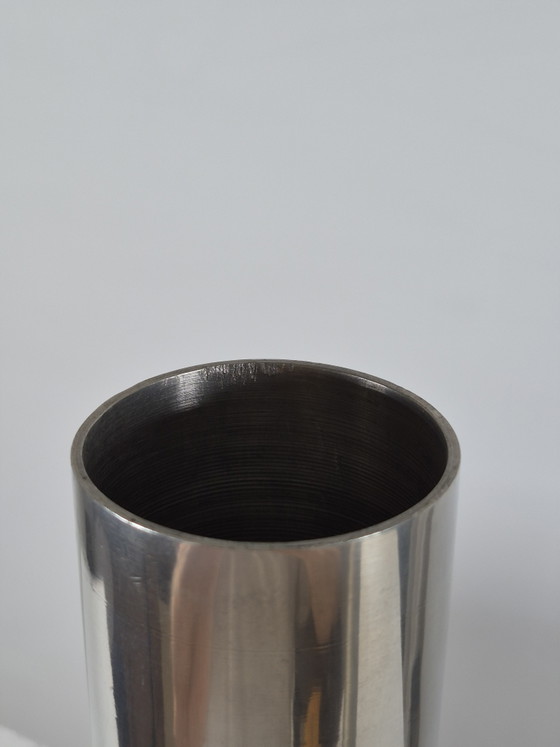 Early design work, vase, jug, pewter, Rolf Nestler, 1980s – Metal (photo 14 of 15)