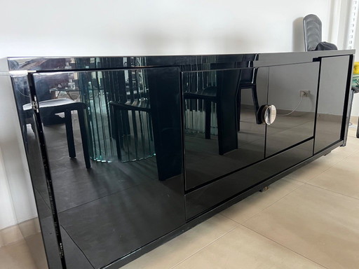 Roche Bobois Black lacquer sideboard