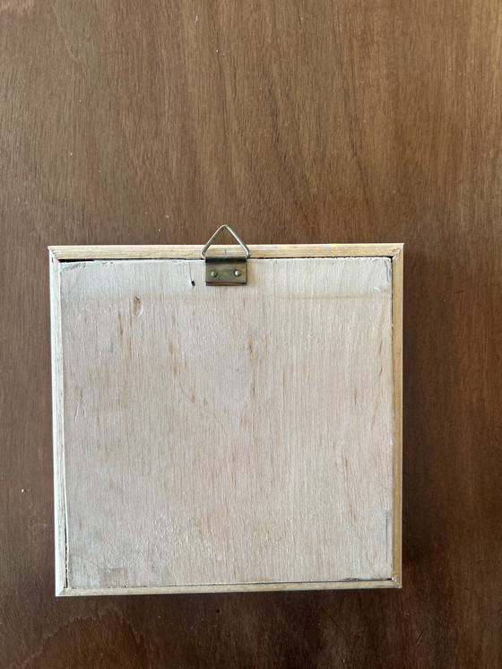 Image 1 of Set van 2 Antieke Delftse Tegels (18e Eeuw) - Vliegeren & Landschap