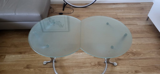 Lübke Interlübke - Kumo - Side table (2) - Aluminum, glass