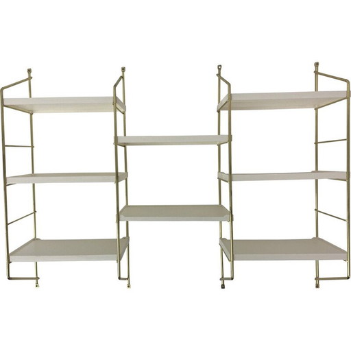 Vintage plastic wall unit, Denmark 1970