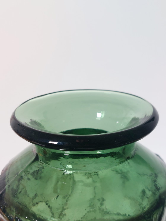 Image 1 of Vintage Mid Century Glasvase Göte Augustsson Ruda Glasbruk 1960er