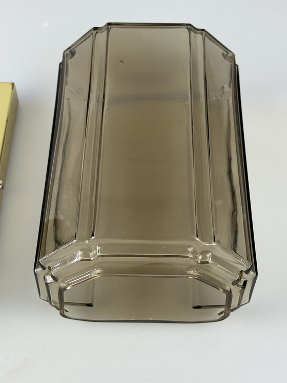 Image 1 of 60s 70s aplique Glashütte Limburg Alemania vidrio y metal Age Design