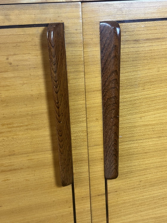 Image 1 of Unique piece crafted by a master cabinetmaker: Mid-Century secretary desk (teak & mahogany)