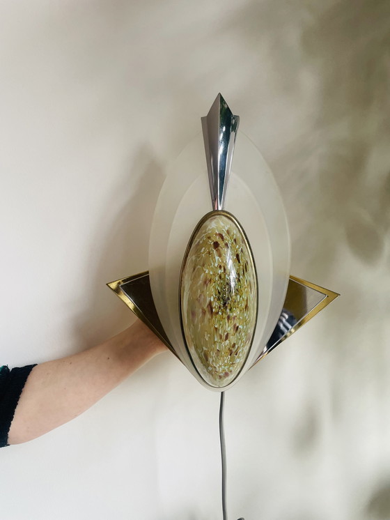 Image 1 of Lampade da parete vintage con influenze Art Déco