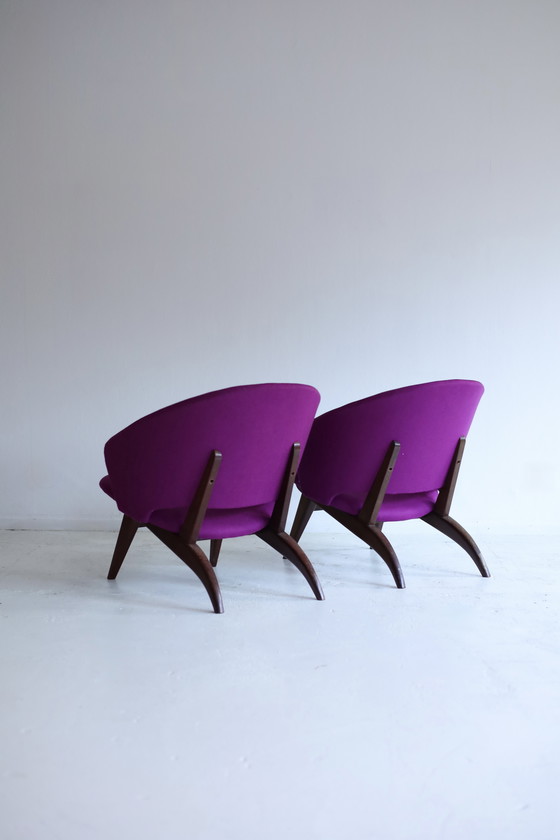 Image 1 of Ensemble de 2 fauteuils modèle 109, Theo Ruth, Artifort