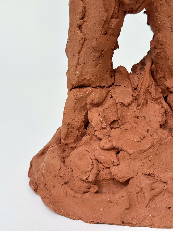 Image 1 of Terracotta Sculpture of a Man - Yolande Ide (1930)