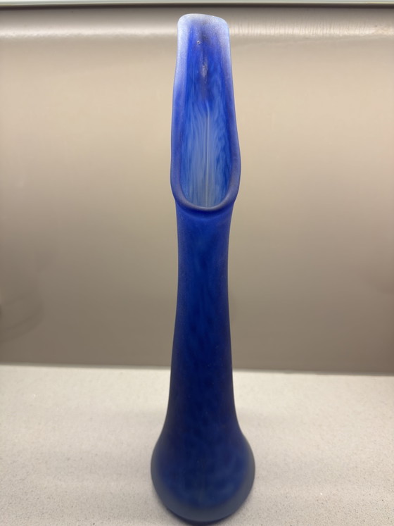 Image 1 of Monumental Murano "Anse Volante" Vase - Attributed to Giorgio Ferro for A.V.E.M. - 1950s - 39.5 cm (Perfect condition)