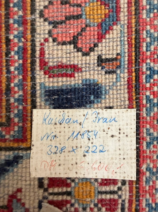 Handgeknüpfter persischer Kaschan-Teppich