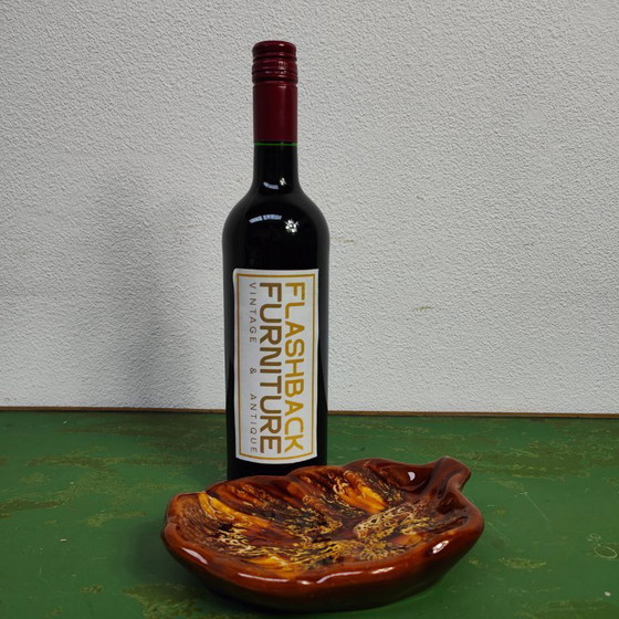 Image 1 of Vintage Fat lava schaaltje serveerschaaltje West Germany keramiek 