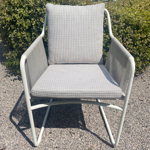 RODA Plein Air garden table - 220x100 with Harp garden chair (set of 6)