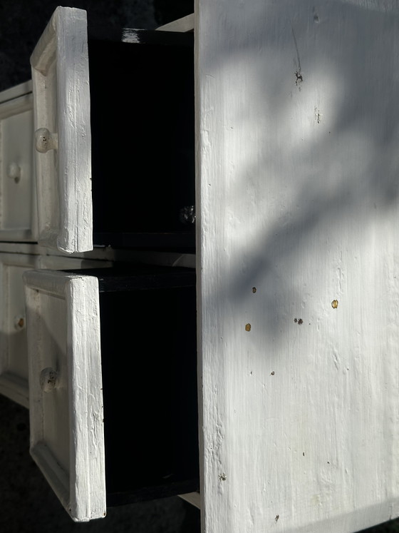 Kleiner antiker Werkstattschrank mit 8 Schubladen – 1930er Jahre – Kommoden, Wood (photo 5 of 14)