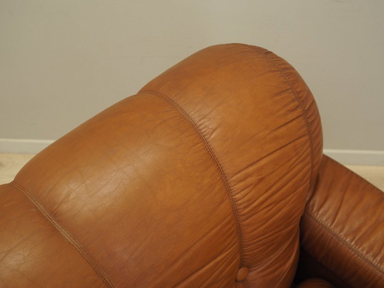 Image 1 of Bruine fauteuil, Italiaans ontwerp, jaren 1970, productie: Italië