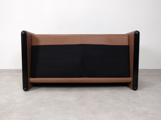 Image 1 of Conjunto Cassina Maralunga 2 plazas en piel mocca