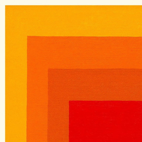 Image 1 of Josef Albers - Museo New York 1998 - Manifesto 70 x 100 cm