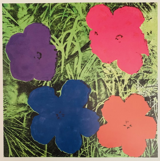 Image 1 of Andy Warhol : "Fleurs 1964".