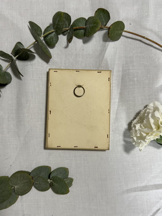 Image 1 of Vintage fotolijst man schaap