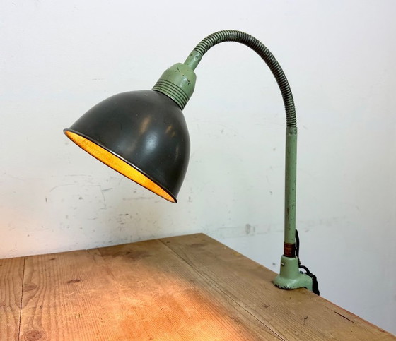 Image 1 of Industrial Gooseneck Table Lamp from Instala Děčín, 1960s