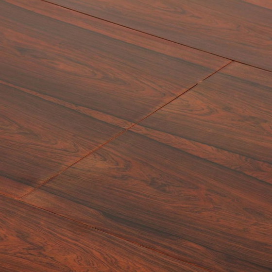 Image 1 of Round extendable dining table in Rio rosewood, 1960